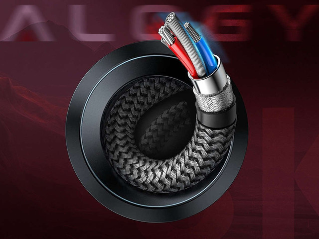 Kabel x2 HDMI 2.1 Alogy 2m 8K PREMIUM ULTRA High Speed 60Hz 48GBps Czarny