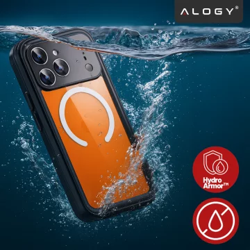 Alogy HydroArmor™ IP68 Case for Apple iPhone 17 Pro 6.3" - Black