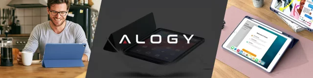 Hülle für Apple iPad 10.2 9 Gen 8/7 2021/2020/2019 Smart Pencil Case Alogy TPU Tablet Cover Blaues Glas