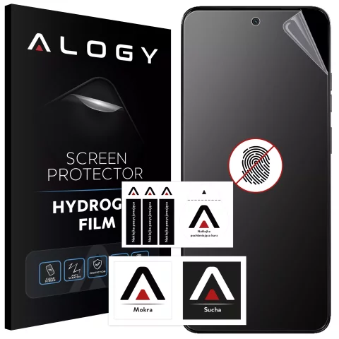 Folia "MATOWA" do Motorola Moto G15 / G15 Power / G05 / E15 Hydrożelowa Alogy HydroSkin Matte Pro™ na ekran do etui "BEZ ODCISKU PALCÓW"