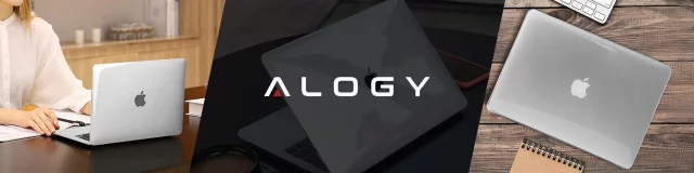 Pevné pouzdro Etui Alogy pro Apple Macbook Air 13 2022 M2 A2681 13,6" Przezroczyste