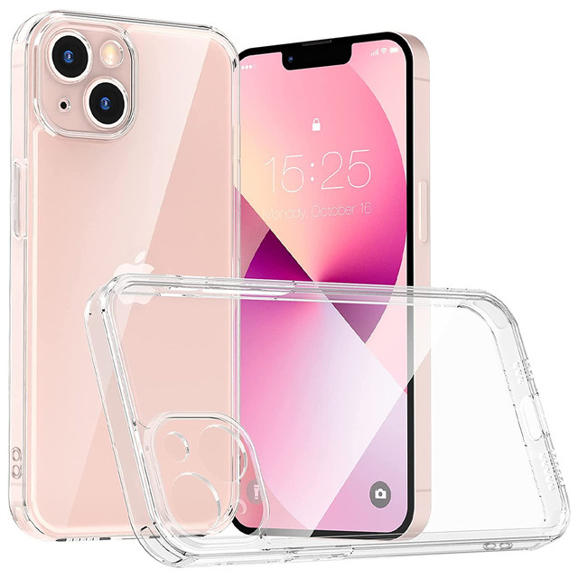 Armored case Alogy Hybrid Case with camera cover for Apple iPhone 13 Clear Glass