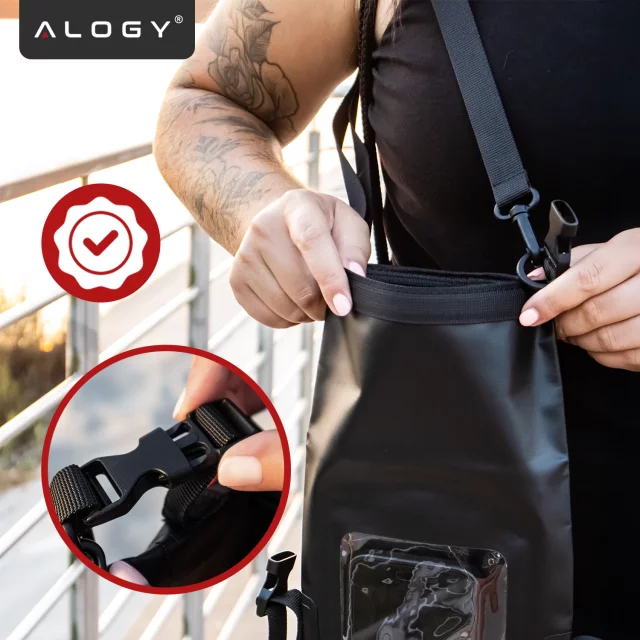 Bag Waterproof Case for Phone Large Bag Case Waterproof Alogy Waterproof Black