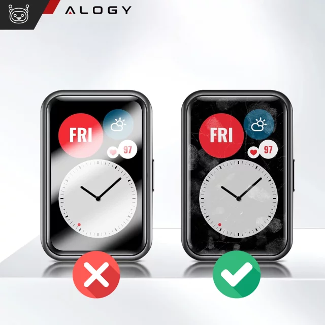 Hydrogel Alogy Hydrogel-Schutzfolie für Huawei Watch Fit Smartwatch