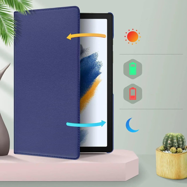 Pouzdro pro Samsung Galaxy Tab A9 Plus 2023 11" (X210/X215/X216) Otočný kryt Tablet Flip Cover Pouzdro Alogy Navy Blue