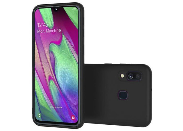 Alogy slim case silikonové pouzdro pro Samsung Galaxy A40 černé