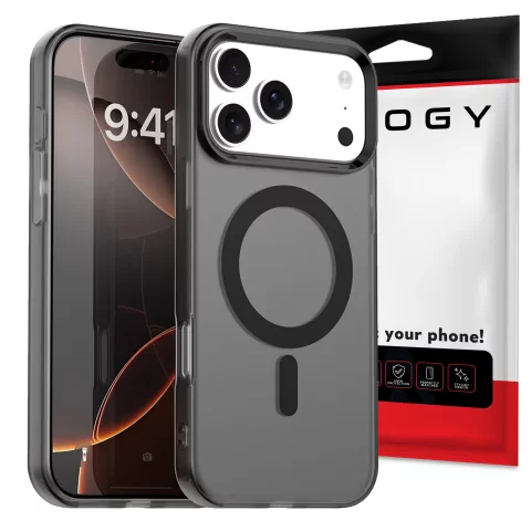 Pouzdro Apple iPhone 17 Pro – matný kryt MagSafe s ochranou čočky, tenký a odolný proti poškrábání, perfektně padne – Alogy Skinny MatteCase™ černý