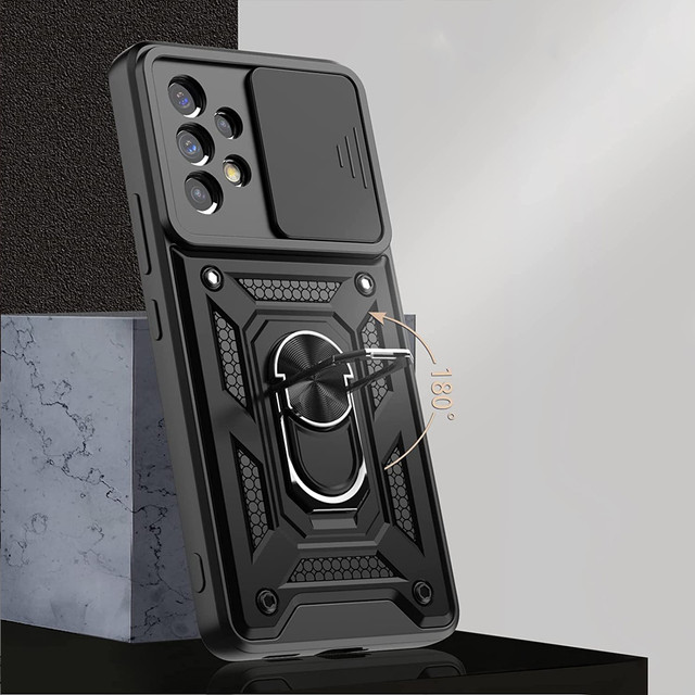 Alogy Camshield Stand Ring Case with Camera Cover for Samsung Galaxy A53 / A53 5G
