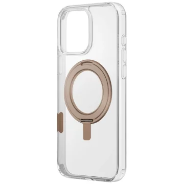 UNIQ Swivix 360 Drehbarer Ständer Case Gold für iPhone 16 Pro 6,3″