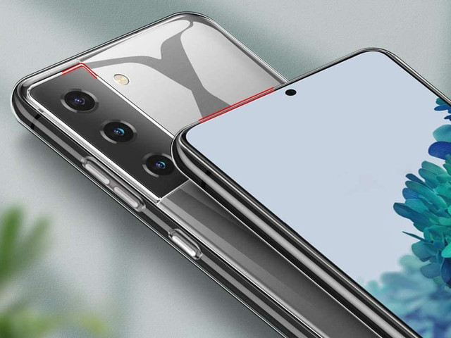 Alogy Silikonhülle Hülle für Samsung Galaxy S21 Plus transparent