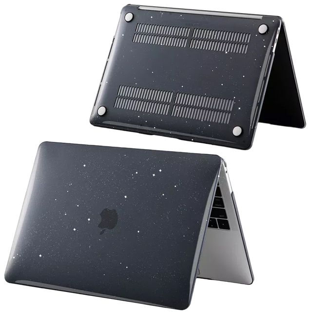 Etui obudowa Alogy Hard Case do Apple MacBook Pro 13 2016-2020 Glitter Black