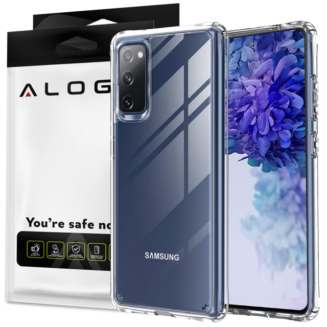 Alogy Hybrid Clear Case Protective Cover for Samsung Galaxy S20 FE / S20 FE 5G Transparent