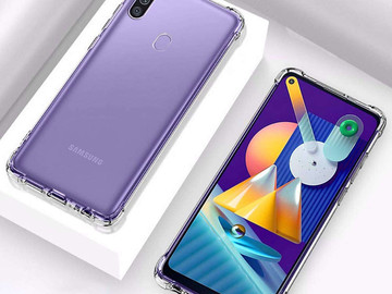 ShockProof Alogy armored case for Samsung Galaxy M11 / A11 transparent