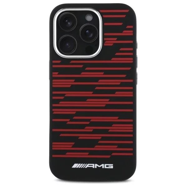 AMG Silicone MagSafe Hardcase iPhone 16 Pro Max 6,9″ – Czarny