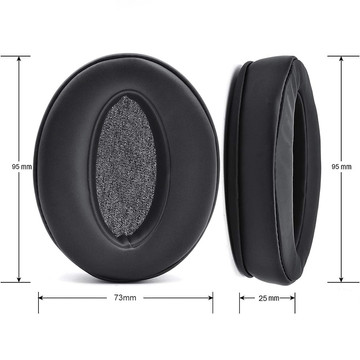 Nauszniki Alogy Gąbki na słuchawki pady do SENNHEISER HD 4.40BT HD 4.50BT Black