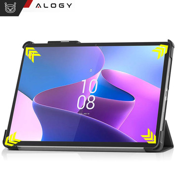 Lenovo Tab P11 Pro 2 Gen 11.2 Tablet Case TB-132FU TB-132XU Case Alogy Book Cover Black