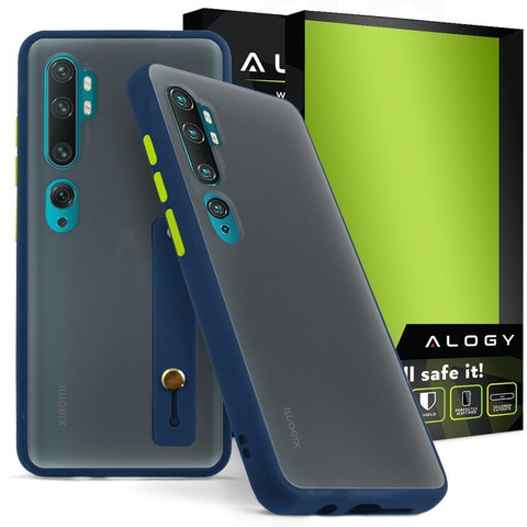 Alogy Bumper case with strap for Xiaomi Mi Note 10/ 10 Pro Navy