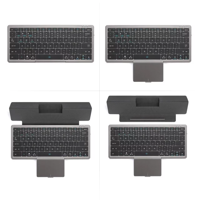 Bezprzewodowa klawiatura Bluetooth Dux Ducis OK Series z touchpadem – czarna