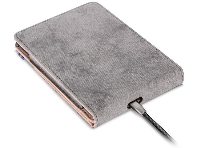 Kožené pouzdro Alogy Slim pro Kindle Paperwhite 4 2018/2019 šedé sklo