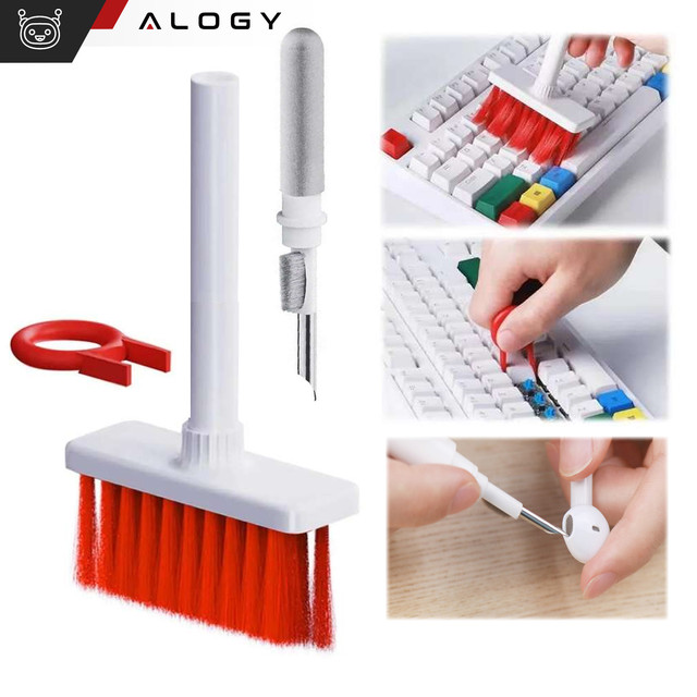 Čistič sluchátek Multifunkční sada na čištění kartáčků pro airpods telefonu RTV klávesnice