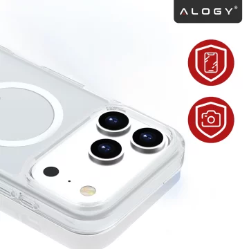 Pouzdro Apple iPhone 17 Pro Max – matný kryt MagSafe s ochranou čočky, tenký a odolný proti poškrábání, perfektně padne – Alogy Skinny MatteCase™ bílý