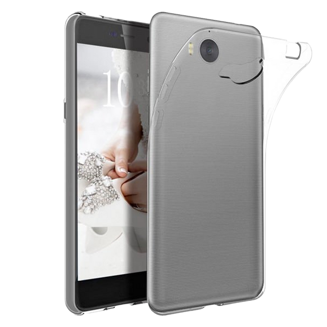 Etui silikonowe Alogy obudowa case do Huawei Y5 Y6 2017 przezroczyste