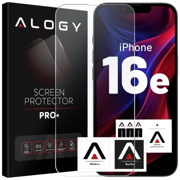 Gehärtetes Glas für Apple iPhone 16 Pro Max Displayschutzfolie 9H Alogy Heavy Pro™️