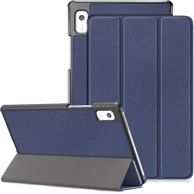 Etui Alogy Book Cover Case pro Lenovo Tab M9 2023 TB310XU TB310FU Granatowe