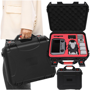Case for DJI Mini 4 Pro, Mini 3 Pro, Mini 3 Drone Case Cover Controller Alogy Hard Case Black