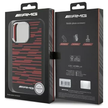 AMG Silicone MagSafe Hardcase iPhone 16 Pro Max 6,9″ – Czarny