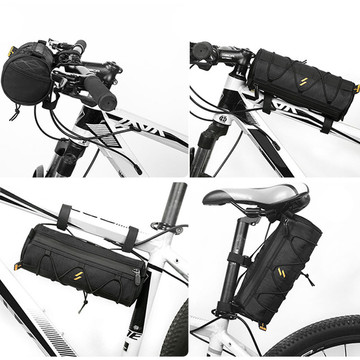 Alogy Bike Bag Wheel Bar Bicycle Pannier Waterproof Bike Pouch 2.5L Black