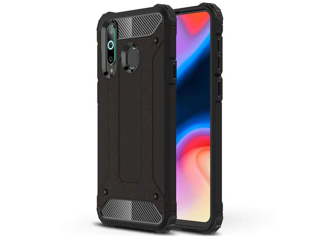 Alogy Hard Armor case for Samsung Galaxy A60/M40 black Alogy glass