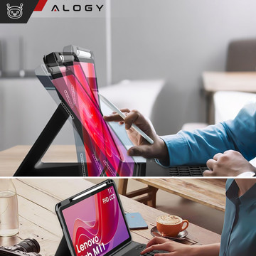 Pouzdro na klávesnici Lenovo Tab M11 10,95" TB330FU / TB330XU / TB331FC Bluetooth pouzdro na klávesnici Alogy Black