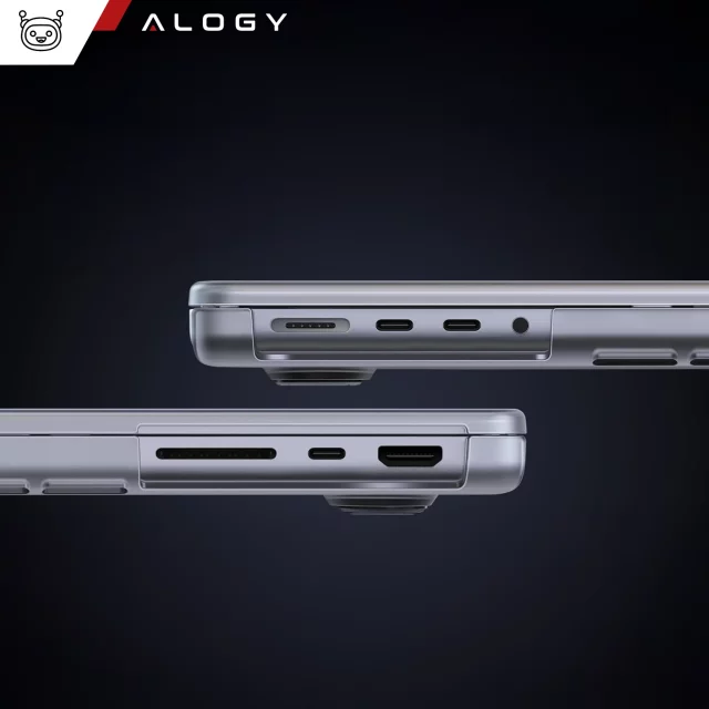 HUB-Splitter Alogy-Adapter für Computer-Laptop mit USB-C auf 3x USB-A 2.0 1x USB-A 3.0 Grau