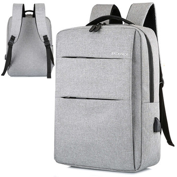 Batoh taška na notebook 15,6" velký voděodolný s USB portem Unisex 44x34x13cm do letadla Alogy Backpack Grey