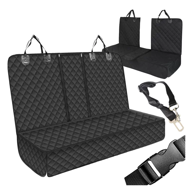 Chránič autosedačky XXL, potah na zadní sedadlo, potah na autosedačku, pro psy a domácí mazlíčky, velký, Alogy SeatGuard™ černý