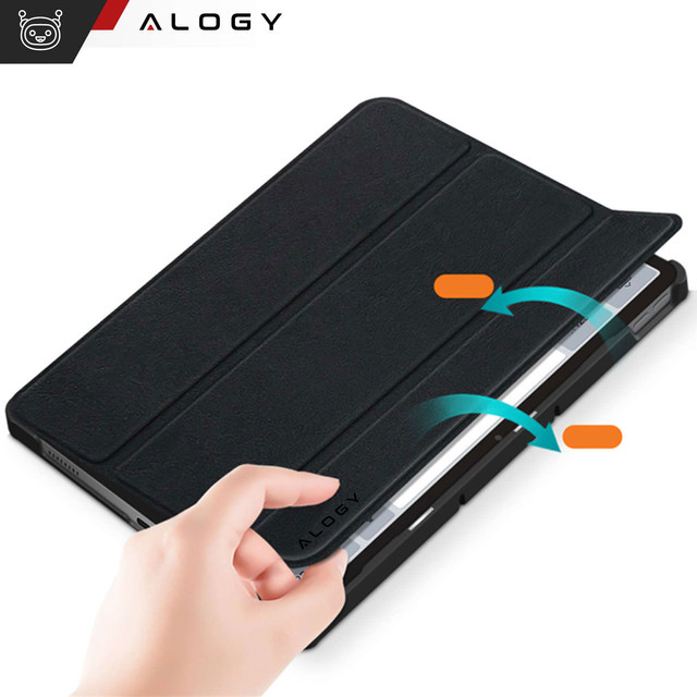 Case for Lenovo Tab P11 2gen 11.5 TB350FU TB350XU Alogy Book Cover Case Housing Protective Black