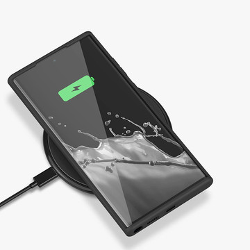 Schutzhülle für Alogy Thin Soft Case für Samsung Galaxy S22 Ultra Black
