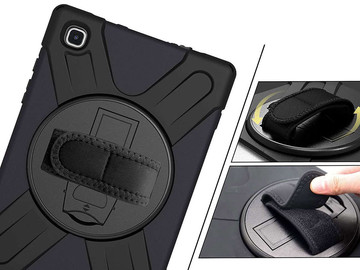 Etui Alogy Pirate Armor z rzepem do Samsung Galaxy Tab A7 10.4 2020/2022 T500/T505