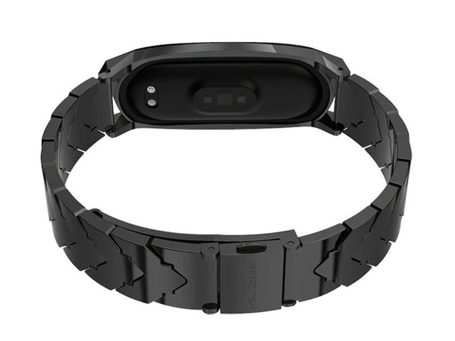 V-Style GT band Mijobs bracelet for Xiaomi Mi Band 3/4 black