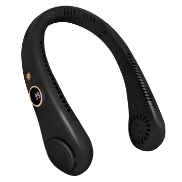 Schreibtischventilator, Standventilator, kleiner Umwälzventilator mit Clip, kabelloser Handventilator, 500 mAh, USB-C, Alogy White