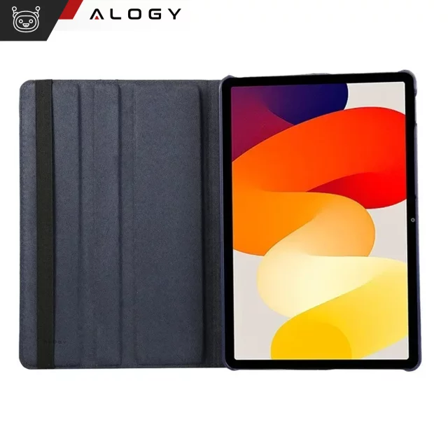 Pouzdro 360 pro Lenovo Tab M11 10,95" TB330FU / TB330XU / TB331FC otočný kryt na tablet Flip Cover Pouzdro Alogy Navy Blue