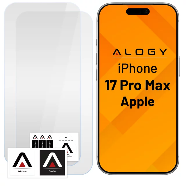 Alogy 3in1 Case Pack™ - Black MagSafe Hybrid Case with 2 Tempered Glass Screen Protectors for Apple iPhone 17 Pro Max