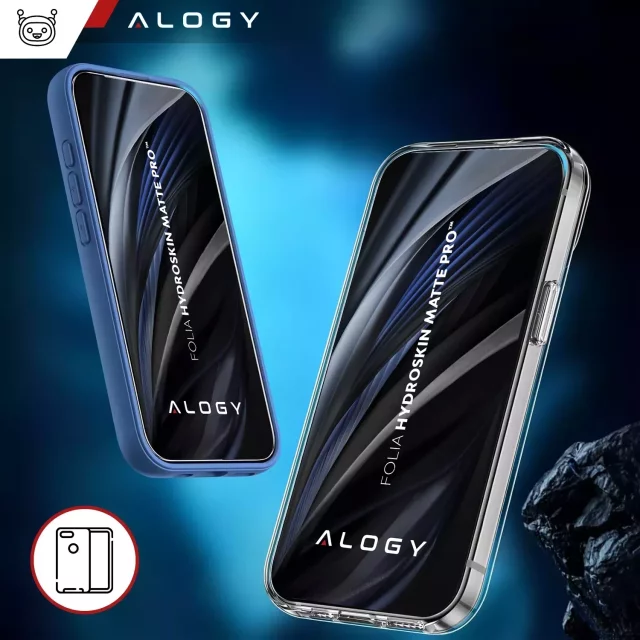 2x „MATTE“ Folie für Xiaomi 13T / 13T Pro Hydrogel Alogy HydroSkin Matte Pro™ Display für „FINGERPRINT FREE“ Hülle