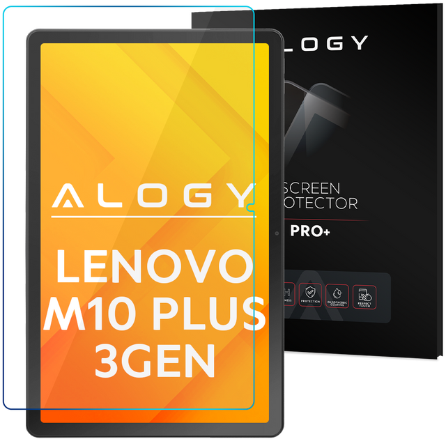 9H Tempered Glass Alogy Screen Protector Pro Screen Protector for Lenovo Tab M10 Plus 10.6" 3GEN TB128XU/TB125FU