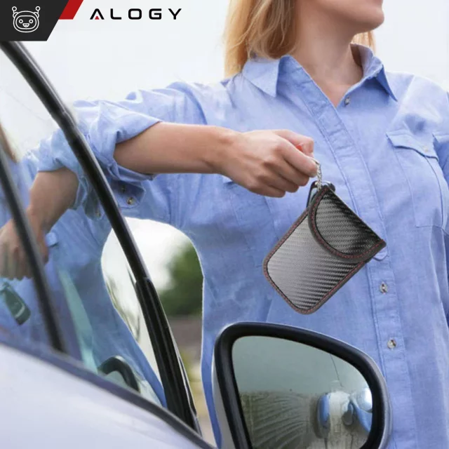 Alogy anti-theft key case signal blocking pouch 13x8.2cm