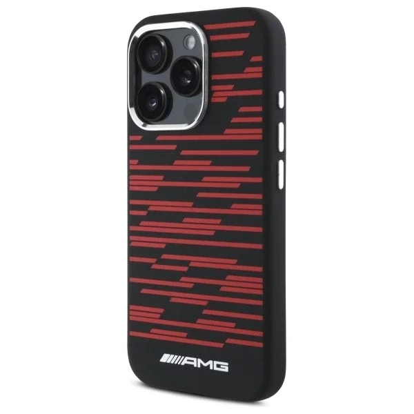 AMG Silicone MagSafe Hardcase iPhone 16 Pro Max 6,9″ – Czarny