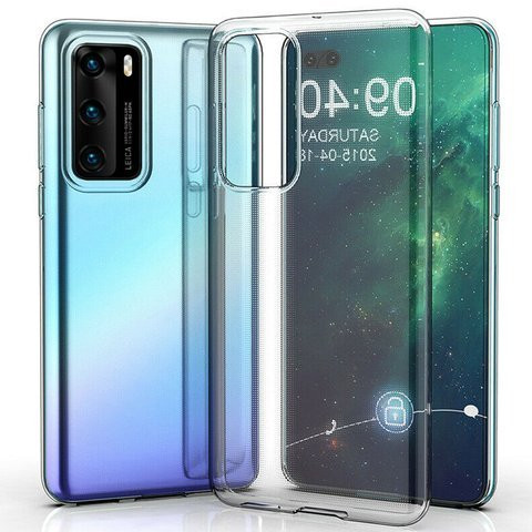 Alogy silicone case case for Huawei P40 transparent