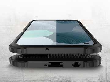 Alogy Hard Armor Hülle für Huawei P40 Lite / Nova 6 SE grau