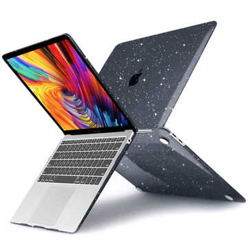 Etui pouzdro Alogy Hard Case pro Apple MacBook Air 13 M1 2020 Glitter Black